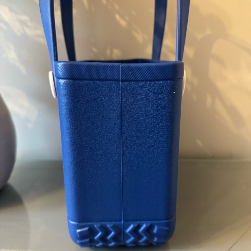 BOGG BAG Royal Blue Tote with White Button Accents - Picture 6 of 7